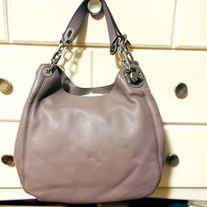 Brand new Michael Kors large leather tote.